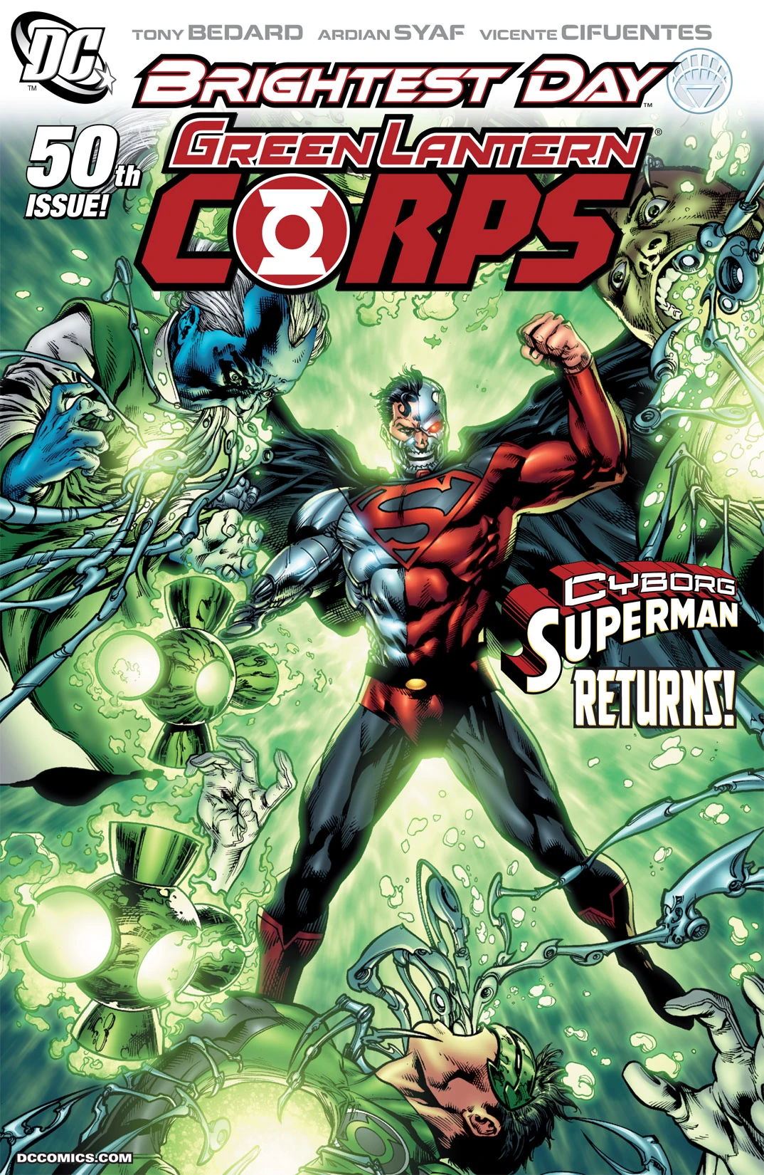 Green Lantern Corps #50 (DC, 2010 — Cover A) cover